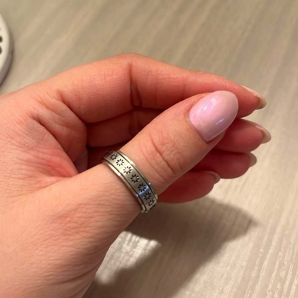 Stainless Steel Fidget Ring